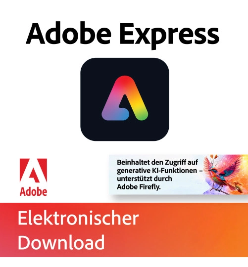 Adobe Creative Cloud Express Premium | 1 Jahr | Windows | Mac | Android | iOS