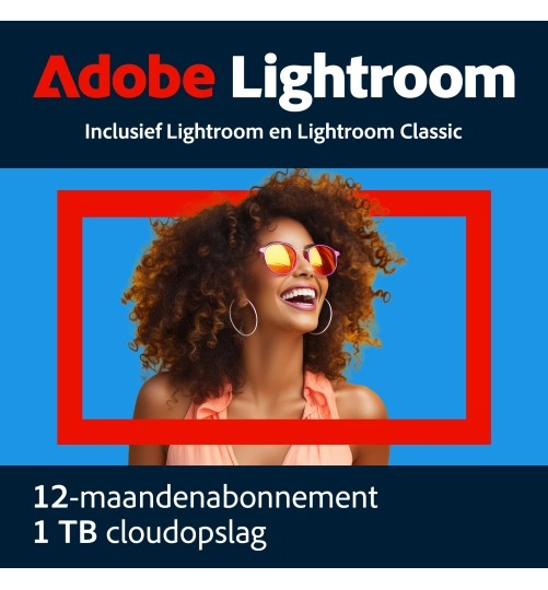 Adobe Lightroom CC | 1 Gebruiker | 1 Jaar | 1TB cloudopslag