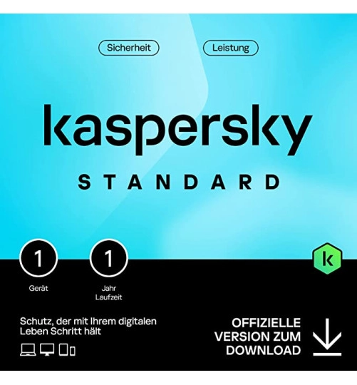 Kaspersky Standard | 1 Device | 1 Year | European Union