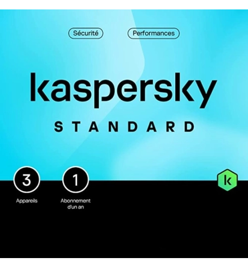 Kaspersky Standard | 3 Geräte | 1 Jahr | 2026 | Nachfolger von Kaspersky Antivirus und Internet Security