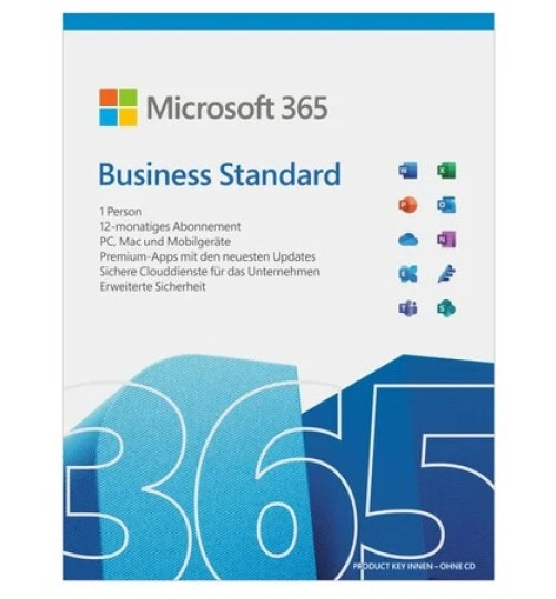 Microsoft 365 Business Standard mit Produktkey