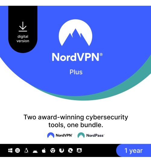 NordVPN Plus | 10 Devices | 1 Year