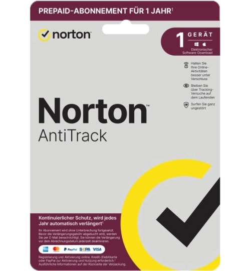 Norton AntiTrack | 1 Gerät | 1 Jahr
