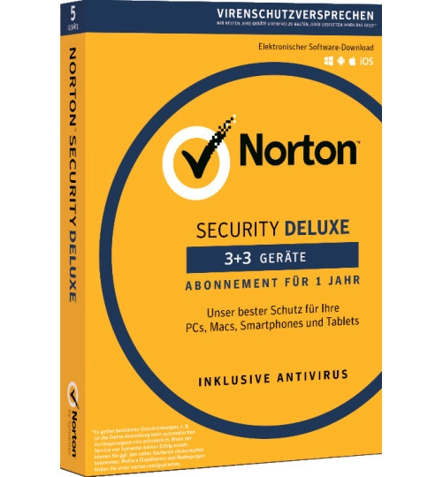 Norton Security Deluxe | 6 Geräte | 1 Jahr