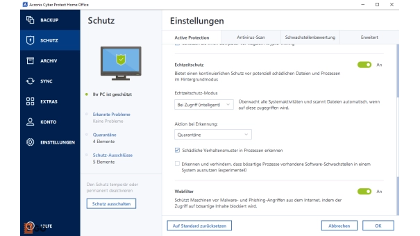 Acronis Cyber Protect Home Office Advanced 500 GB