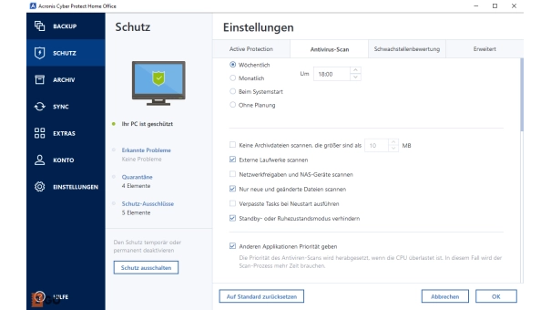 Acronis Cyber Protect Home Office Advanced 500 GB