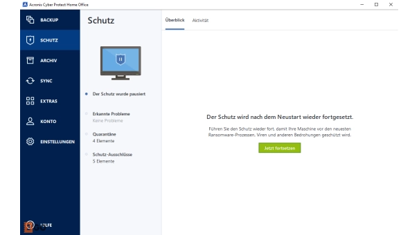 Acronis Cyber Protect Home Office Advanced 500 GB