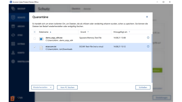 Acronis Cyber Protect Home Office Advanced 500 GB