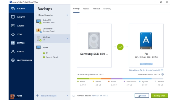 acronis cyber protect home office essentials