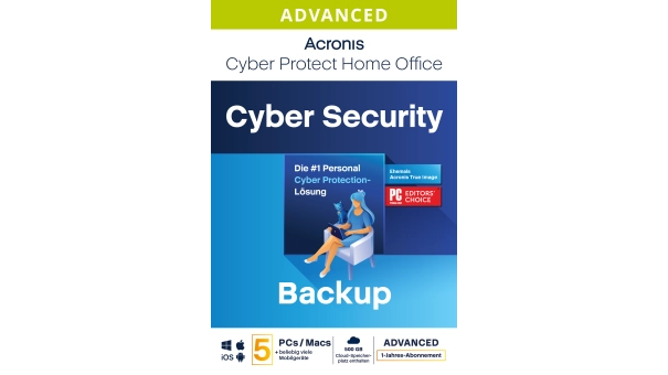 Acronis Cyber Protect Home Office Advanced 500 GB