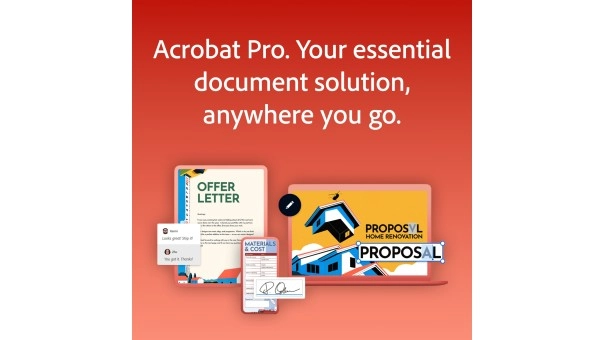 Adobe Acrobat Professional | 1 Gebruiker | 1 Jaar | Windows | Mac