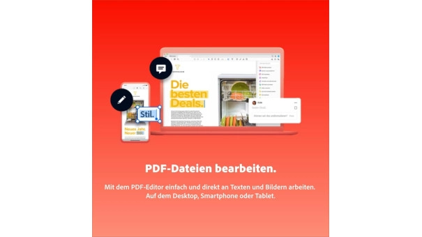 Adobe Acrobat Standard | 1 Benutzer | 1 Jahr