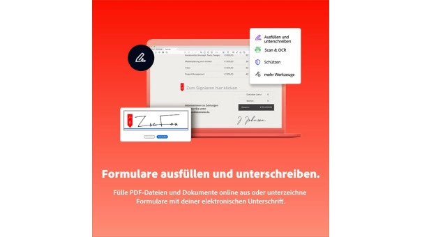 Adobe Acrobat Standard | 1 Benutzer | 1 Jahr
