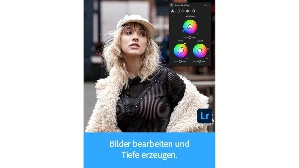 Adobe Photography Plan (Photoshop CC + Lightroom CC) | 1 Benutzer | 1 Jahr | 1TB Cloudspeicher