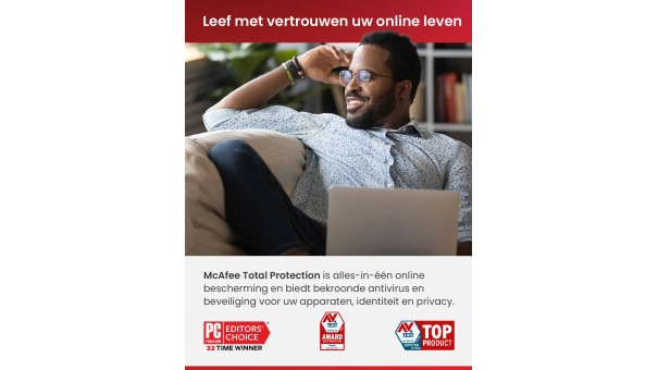 McAfee Total Protection | 3 Apparaten | 1 Jaar
