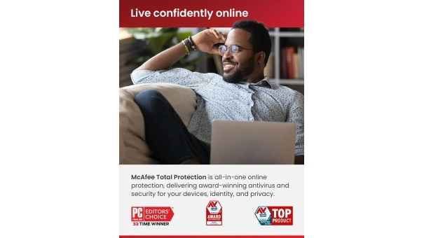 McAfee Total Protection | 3 Devices | 1 Year