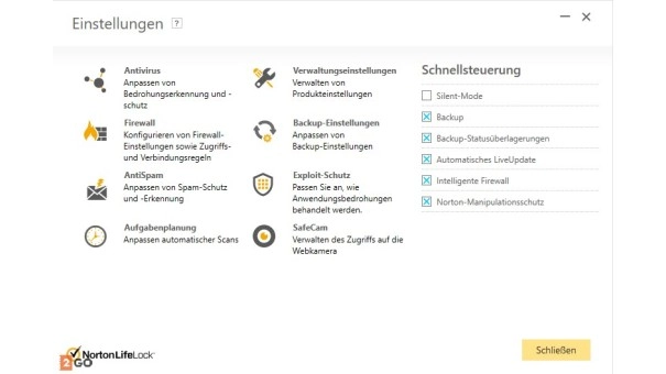 Norton 360 Advanced mit Norton Utilities Ultimate | 10 Geräte | 1 Jahr