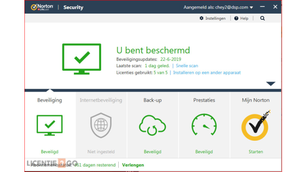 Norton 360 Standaard | 1 Apparaat | 1 Jaar