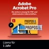 Adobe Acrobat Professional | 1 Benutzer | 1 Jahr | Windows | Mac