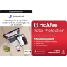 McAfee Total Protection Student | 5 PC + Jottacloud | 1 Jaar