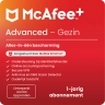 McAfee+ Advanced Family | Onbeperkt aantal apparaten | 1 Jaar