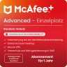 McAfee+ Advanced Individual | Unbegrenzte Geräte | 1 Jahr