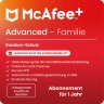 McAfee+ Advanced Family | Unbegrenzte Geräte | 1 Jahr